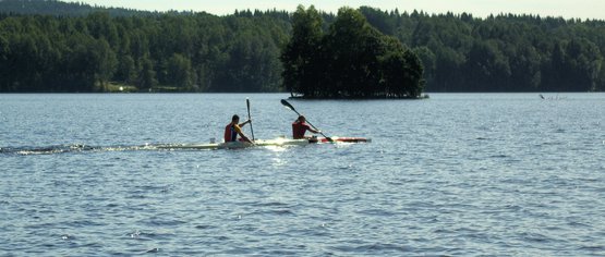 Dalsland Kanu Marathon+ Zieleinlauf