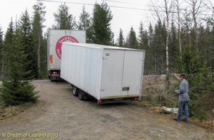 Umzug nach Lappland