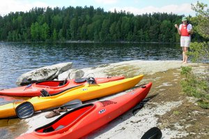 Kanu-Urlaub in Björkfors