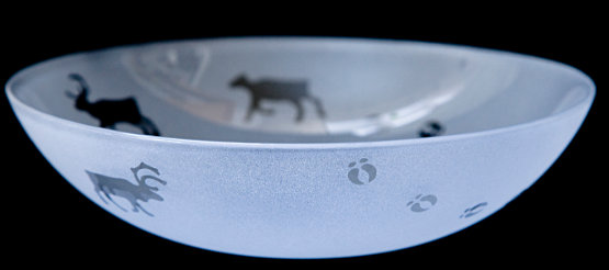 Arctic Glas Schale