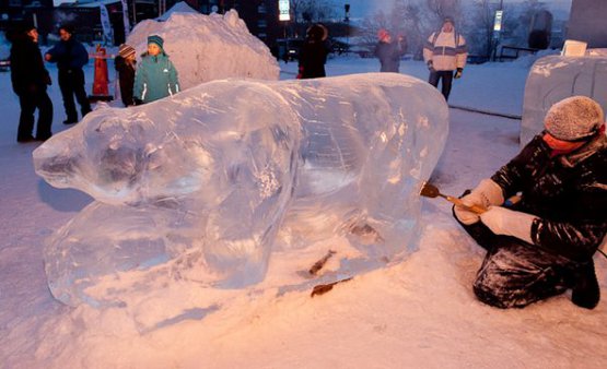 Kiruna Schnee-Festival